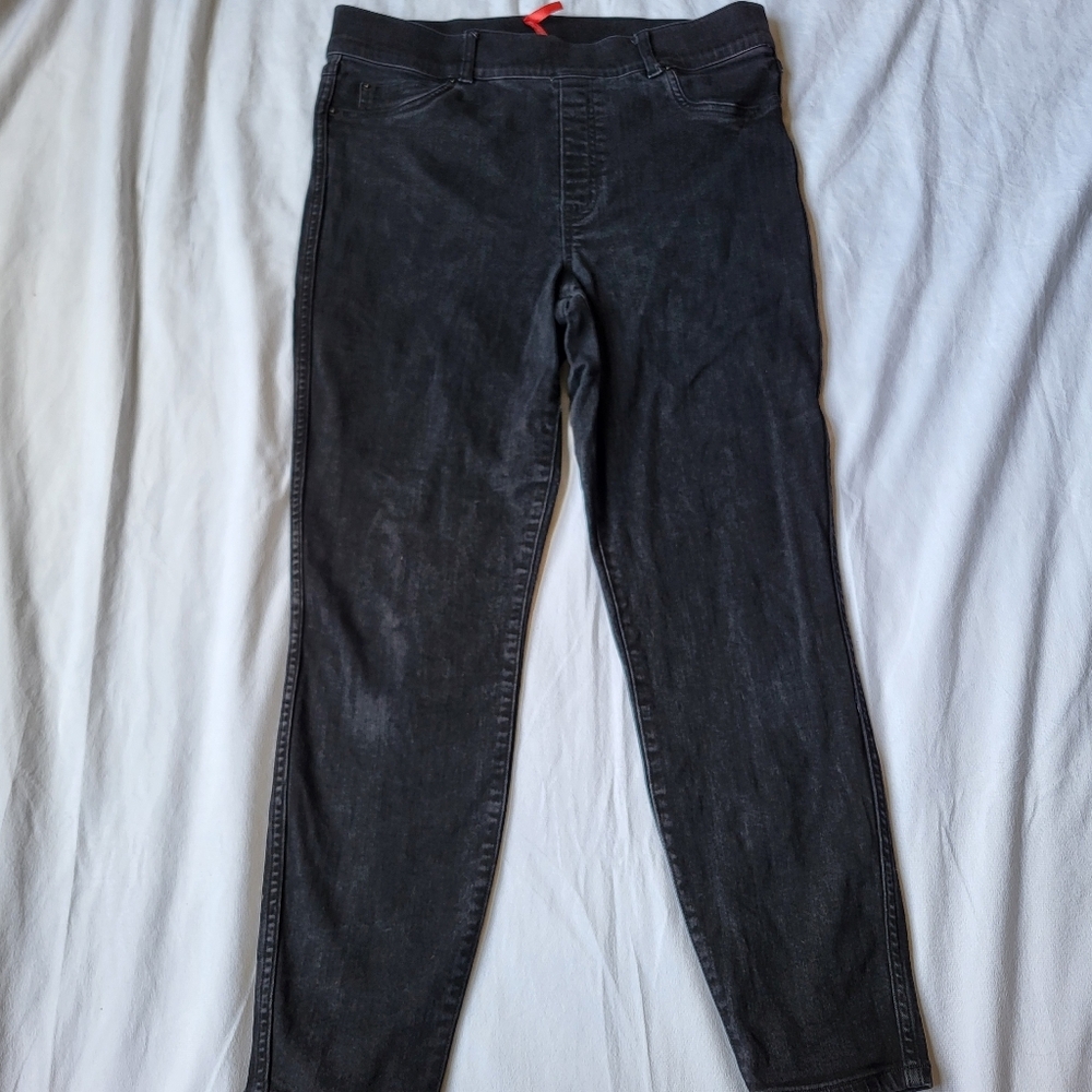 Black Spanx Jeggings Size XL